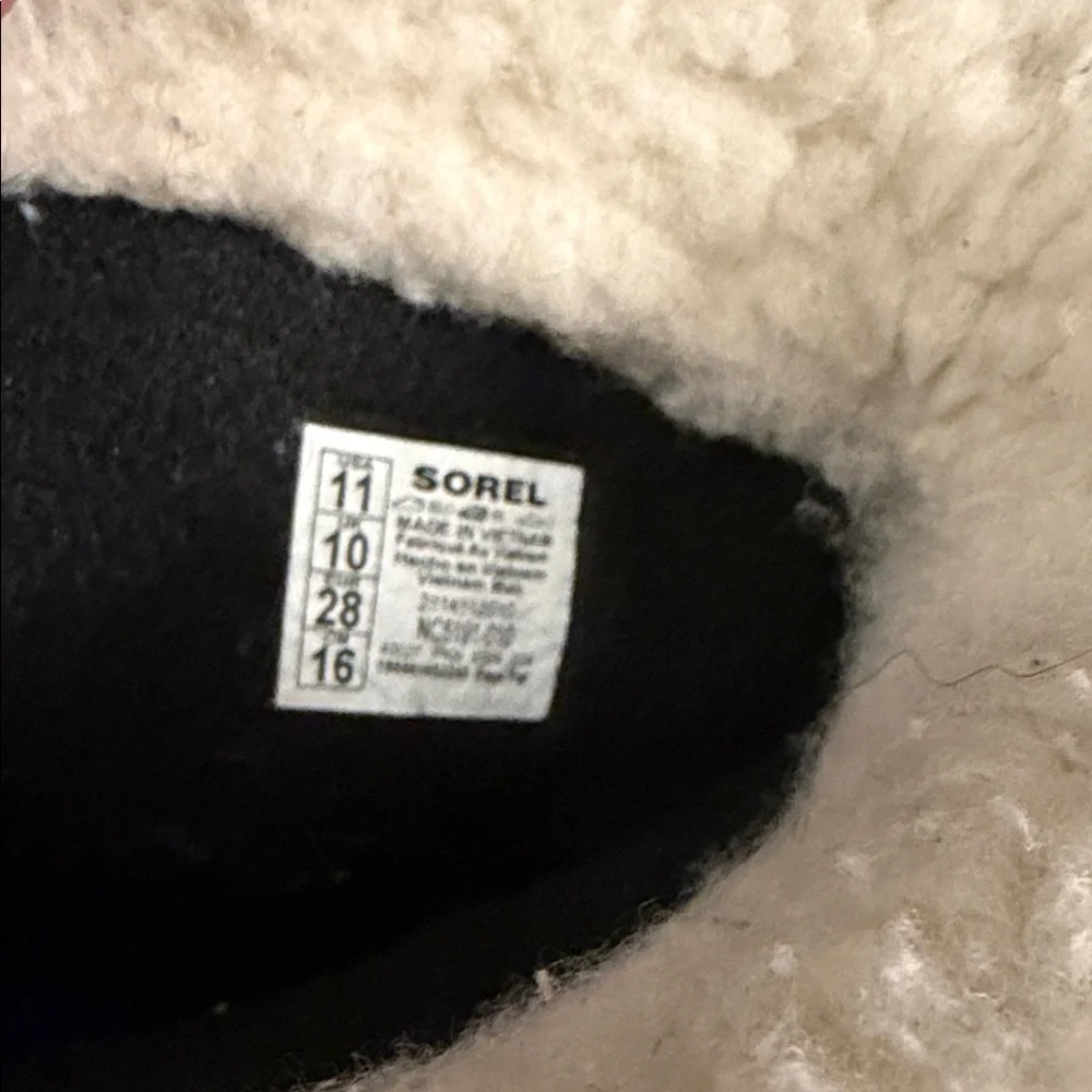 Sorel Black Winter Yoot Pac Kids Boots See Description